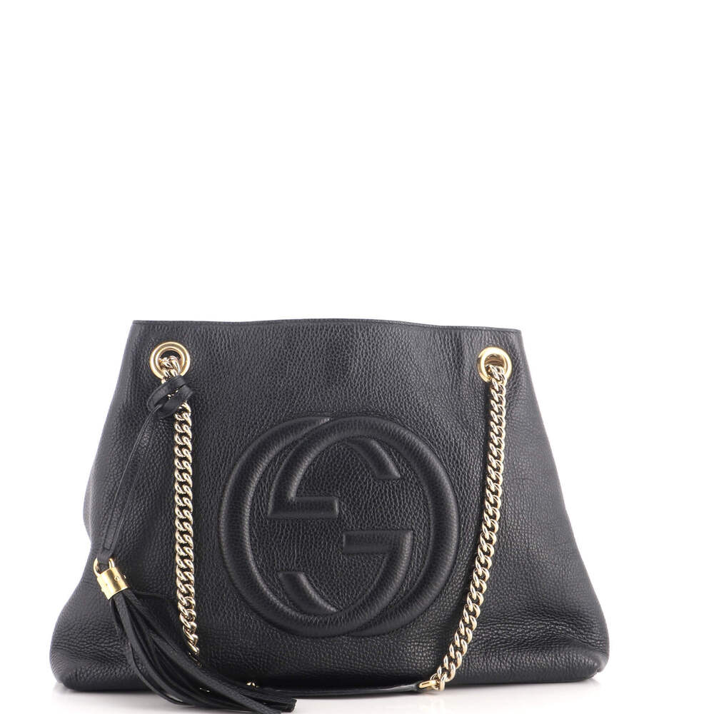 Gucci Medium Soho Chain Strap Shoulder Bag Leather